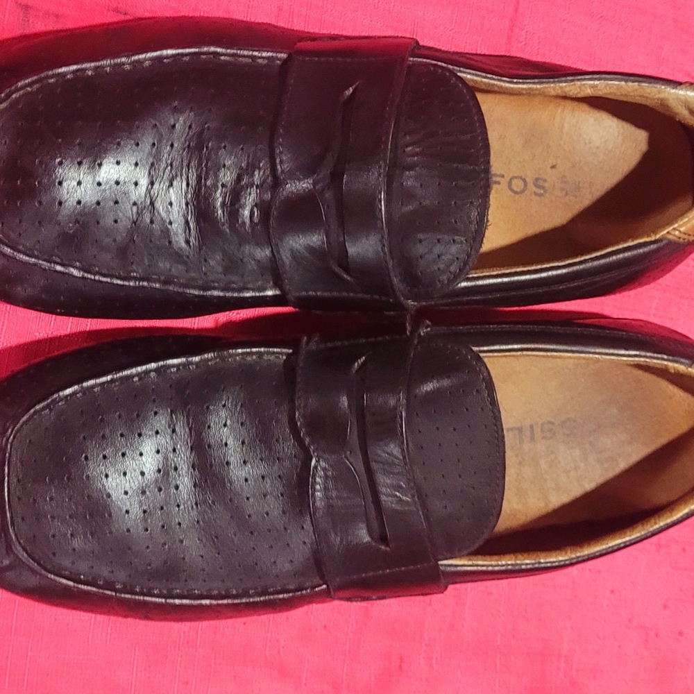 Mens fossil loafers